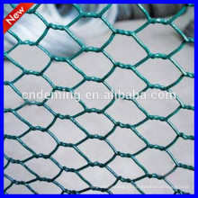 1/2 polegada pvc revestido galvanizado malha de arame hexagonal / malha de arame de galinha